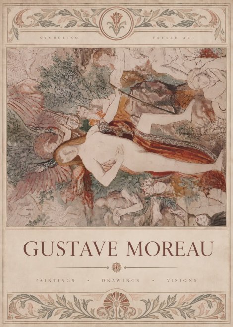 Gustave Moreau The Hymn to Beauty No6 - Juliste