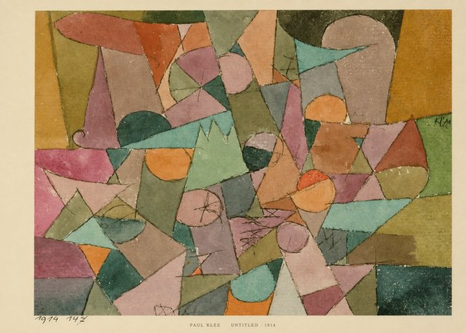 Paul Klee Untitled No6 - Juliste