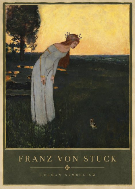 Franz von Stuck Princess and Frog No6 - Juliste