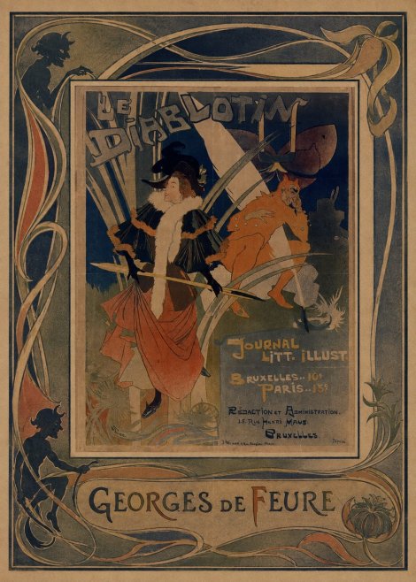 Georges de Feure Le Diablotin III No1 - Juliste