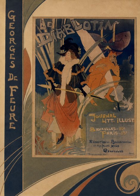 Georges de Feure Le Diablotin III No2 - Juliste
