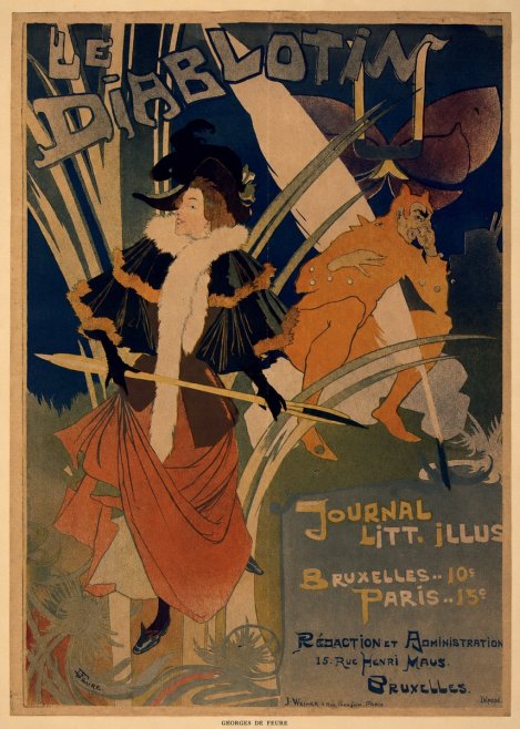 Georges de Feure Le Diablotin III No5 - Juliste