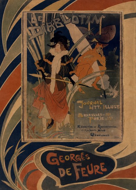 Georges de Feure Le Diablotin III No6 - Juliste