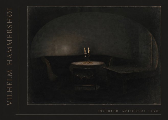 Vilhelm Hammershøi Interior. Artificial Light No2 - Juliste