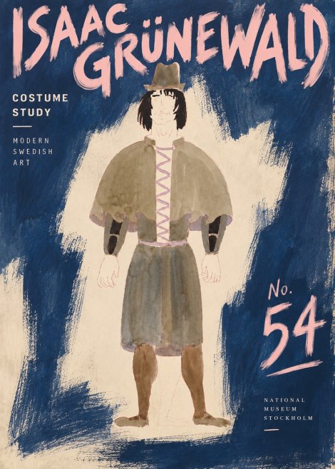 Isaac Grünewald Costume Study V No5 - Juliste