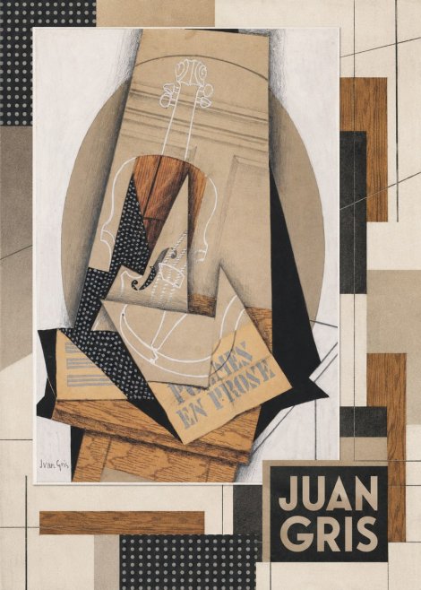 Juan Gris Poèmes En Prose No5 - Juliste