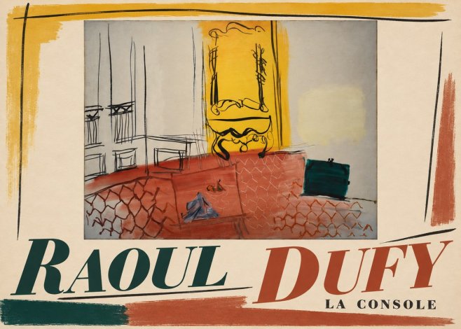 Raoul Dufy La Console No4 - Juliste