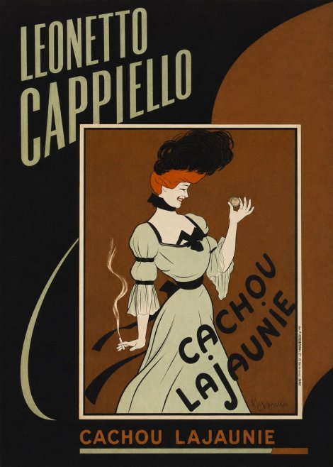Leonetto Cappiello Cachou Lajaunie No4 - Juliste