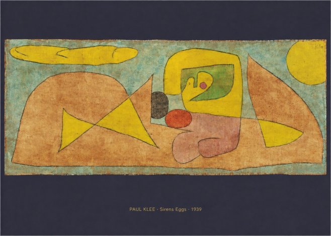 Paul Klee Sirens Eggs No6 - Juliste