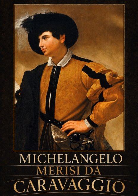 Michelangelo Merisi da Caravaggio Portrait of a Young Man No3 - Juliste