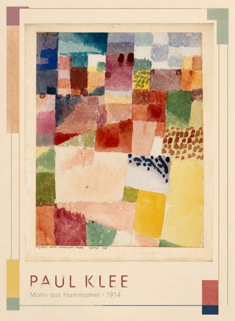 Paul Klee Motiv Aus Hammamet No1 - Juliste