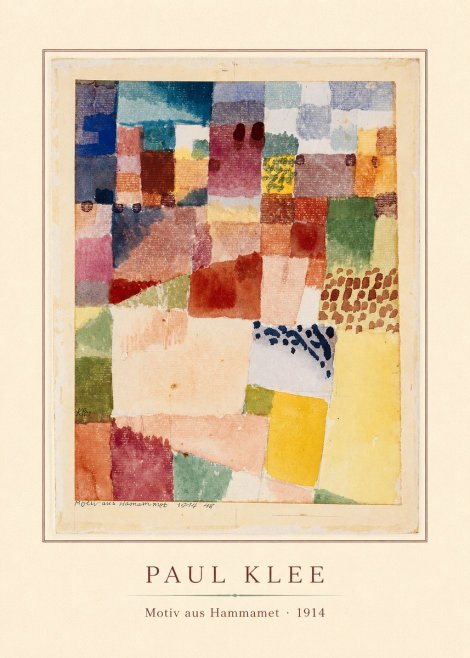 Paul Klee Motiv Aus Hammamet No3 - Juliste