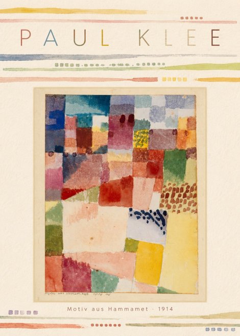 Paul Klee Motiv Aus Hammamet No6 - Juliste