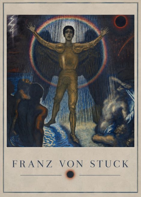 Franz von Stuck Lucifer No2 - Juliste
