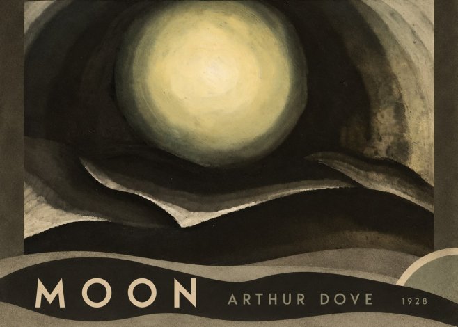 Arthur Dove Moon No3 - Juliste