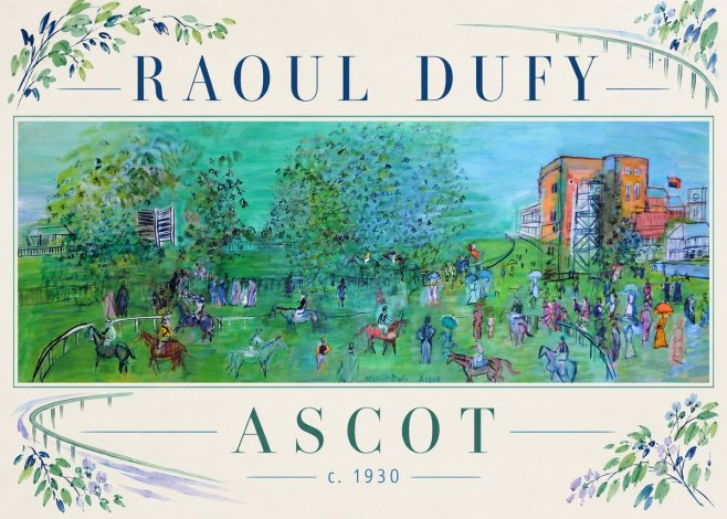 Raoul Dufy Ascot C. 1930 I No3 - Juliste