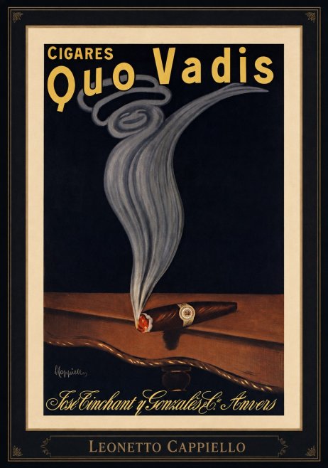 Leonetto Cappiello Quo Vadis No1 - Juliste