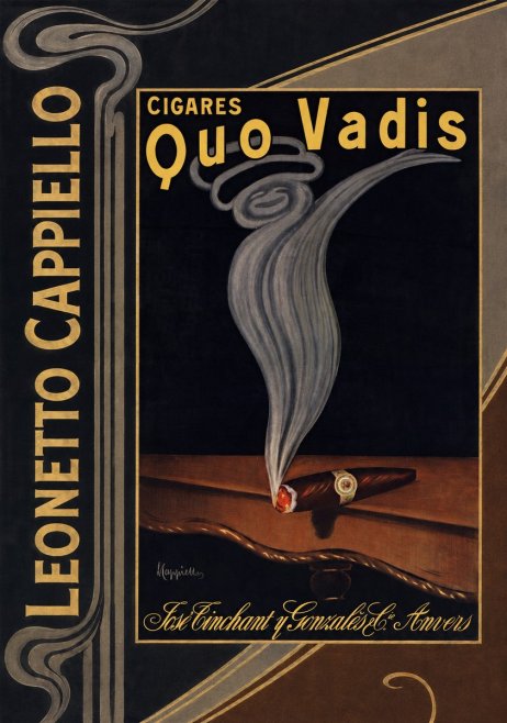 Leonetto Cappiello Quo Vadis No3 - Juliste