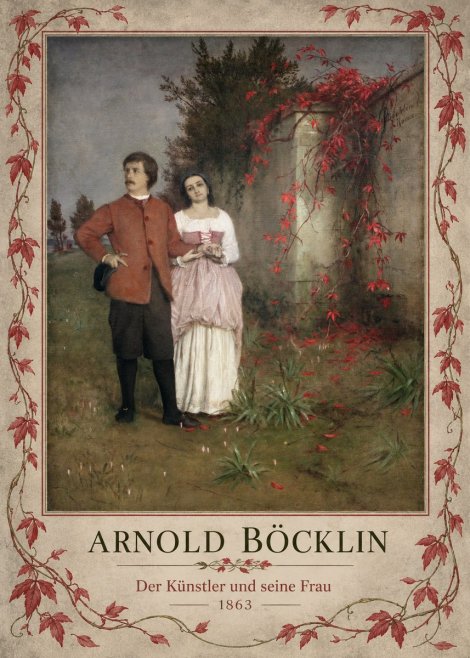 Arnold Böcklin Der Künstler Und Seine Frau No2 - Juliste