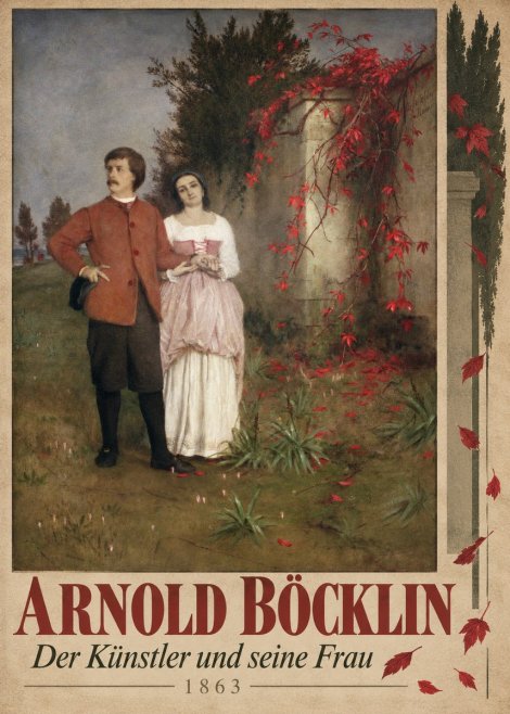 Arnold Böcklin Der Künstler Und Seine Frau No4 - Juliste