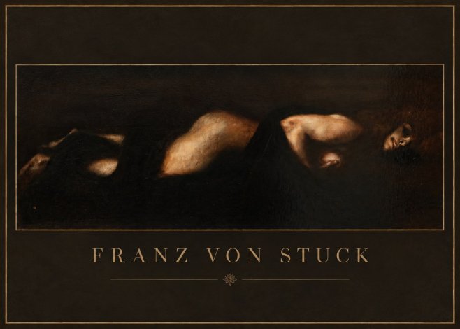Franz von Stuck Der Schlaf No3 - Juliste
