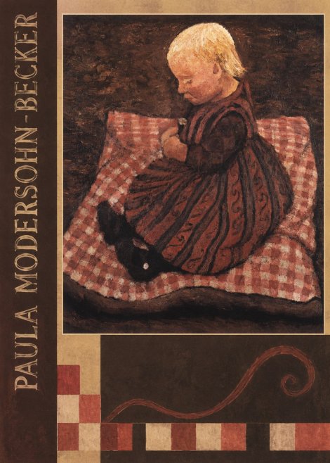 Paula Modersohn-Becker Girl with Flower No2 - Juliste