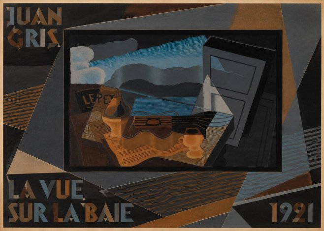 Juan Gris La Vue Sur La Baie No6 - Juliste