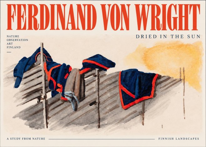 Ferdinand von Wright Study of Military Clothing No4 - Juliste