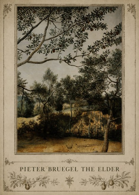 Pieter Bruegel Branch of a Pear Tree No3 - Juliste