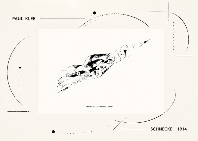 Paul Klee Schnecke No2 - Juliste