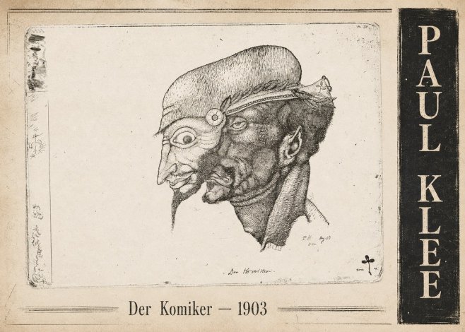 Paul Klee Der Komiker No5 - Juliste