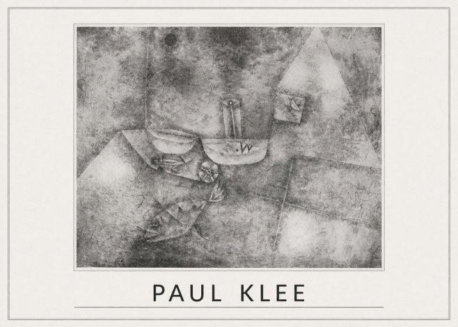 Paul Klee Boats at the Shore No5 - Juliste