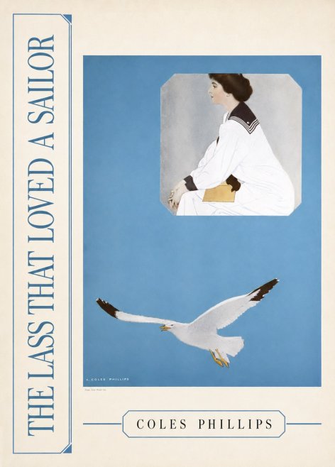 Coles Phillips The Lass That Loved a Sailor No2 - Juliste