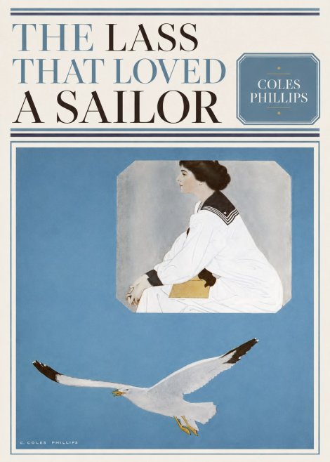 Coles Phillips The Lass That Loved a Sailor No4 - Juliste