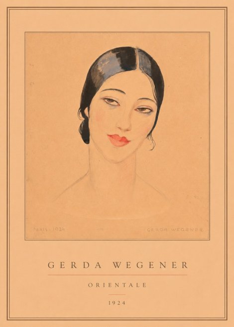 Gerda Wegener Orientale No5 - Juliste