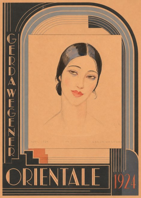 Gerda Wegener Orientale No6 - Juliste