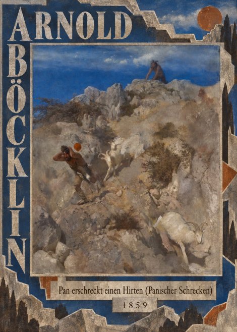 Arnold Böcklin Pan Erschreckt Einen Hirten (Panischer Schrecken) No5 - Juliste