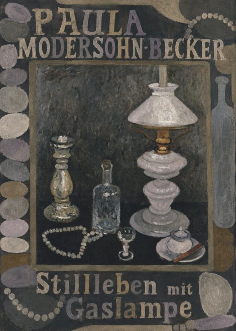 Paula Modersohn-Becker Stillleben Mit Gaslampe No5 - Juliste