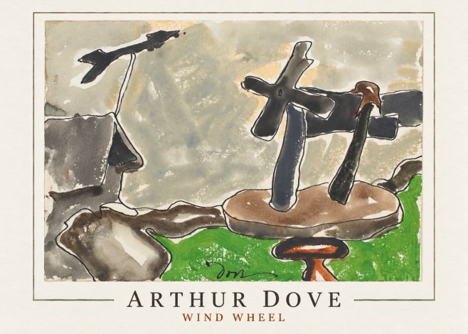 Arthur Dove Wind Wheel No1 - Juliste
