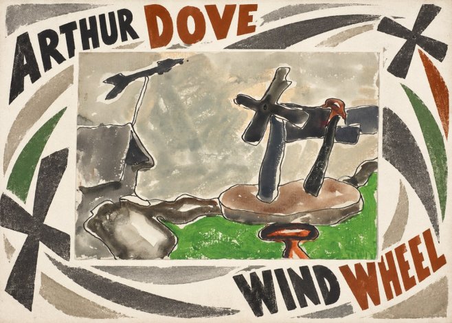 Arthur Dove Wind Wheel No6 - Juliste