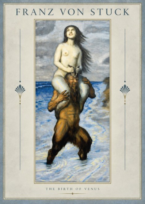 Franz von Stuck The Birth of Venus No2 - Juliste