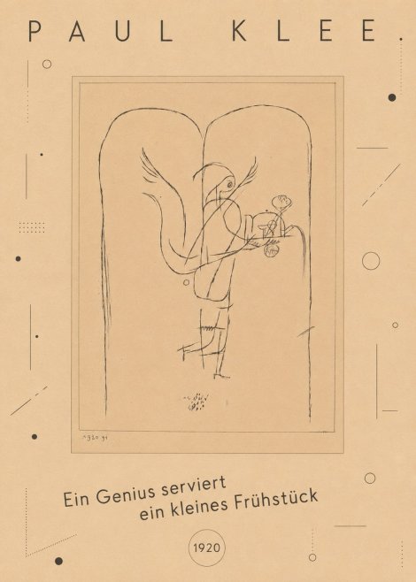 Paul Klee Ein Genius Serviert Ein Kleines Frühstück No3 - Juliste