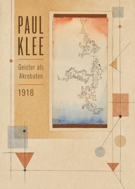 Paul Klee Geister Als Akrobaten No3 - Juliste