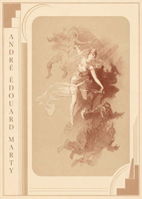 André Édouard Marty The Dance No3 - Juliste