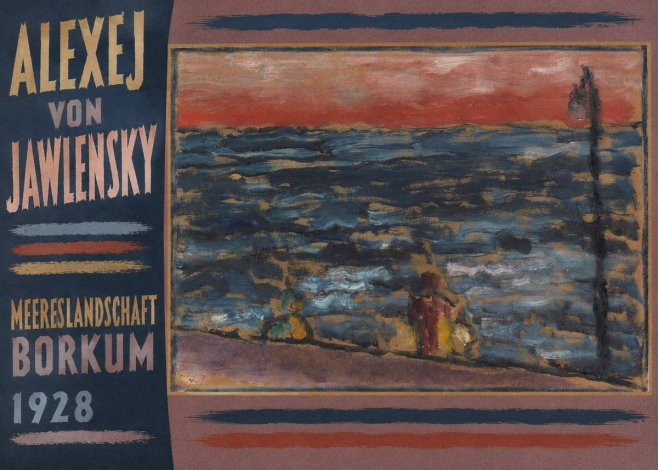 Alexej von Jawlensky Meereslandschaft Borkum No3 - Juliste