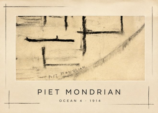 Piet Mondrian Ocean 4 No1 - Juliste