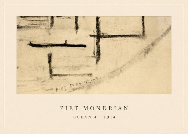Piet Mondrian Ocean 4 No5 - Juliste