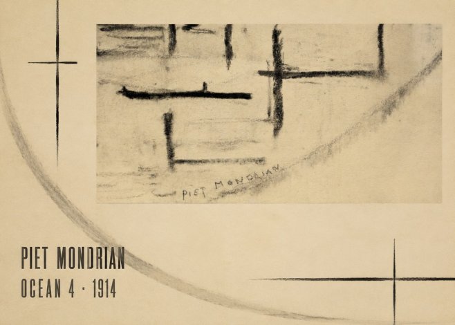Piet Mondrian Ocean 4 No6 - Juliste