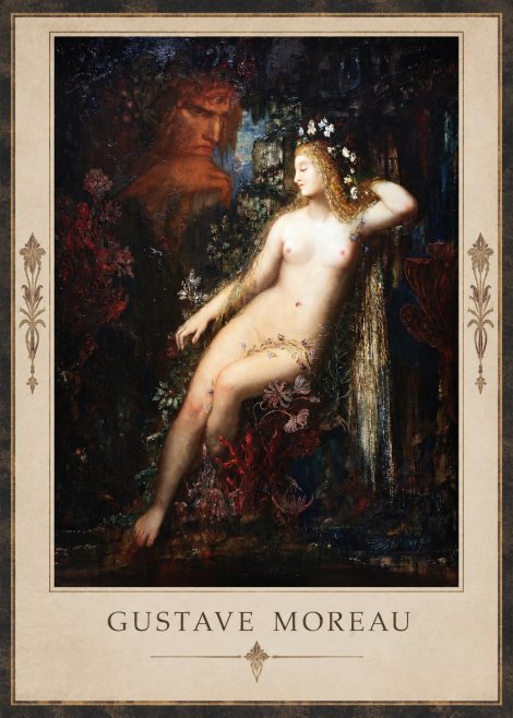 Gustave Moreau Hélène No2 - Juliste
