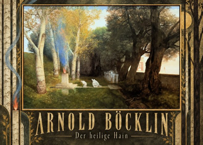 Arnold Böcklin Der Heilige Hain II No5 - Juliste